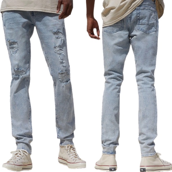 PacSun Recycled Stack Skinny Jeans - Picture 8 of 8